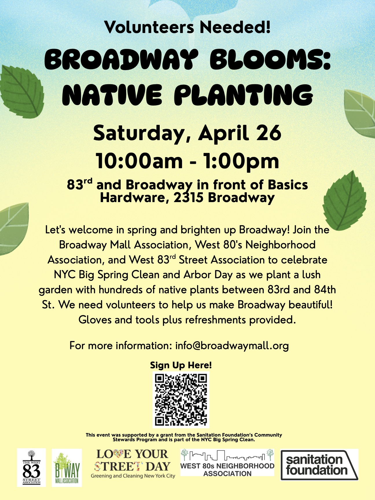 Broadway Blooms Flyer Final